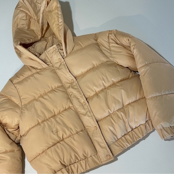 Misguided Petite Hooded Crop Puffer Jacket 🧥 - Picture 2 of 10